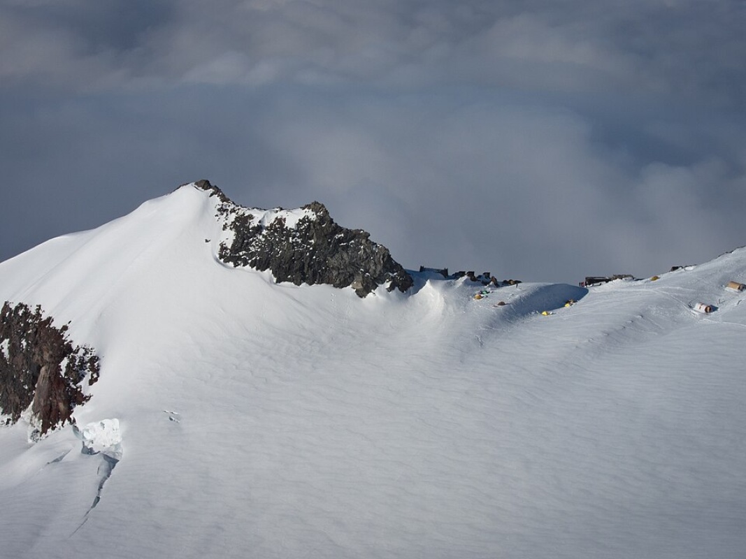 Camp Muir from the northeast by John Mayer